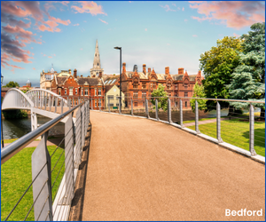 Bedford, UK. River walk 