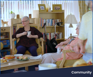 Community at a My Future Living Retirement rental development