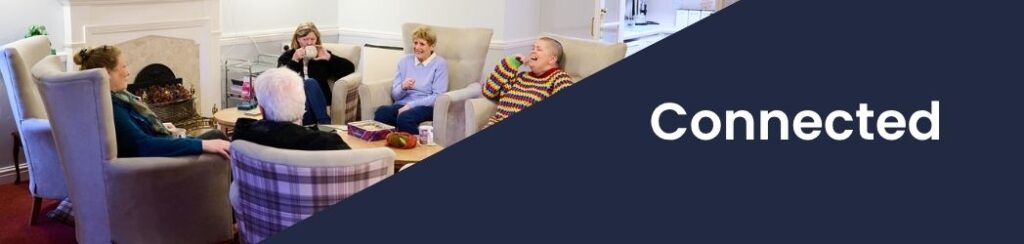 Connected: benefits of a retirement community