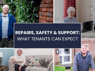 Report a repair, safety, support, what tenants can expect | My Future Living