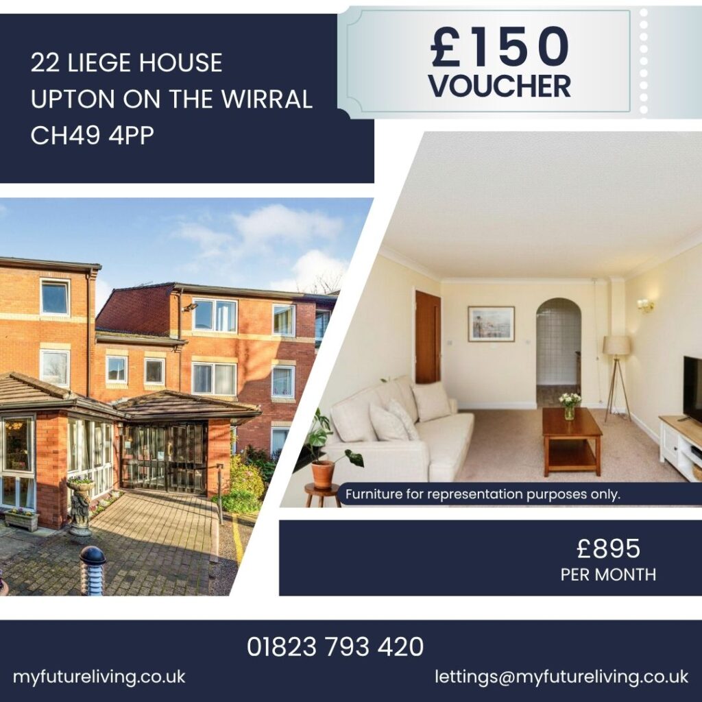 Retirement rental property | Wirral | My Future Living